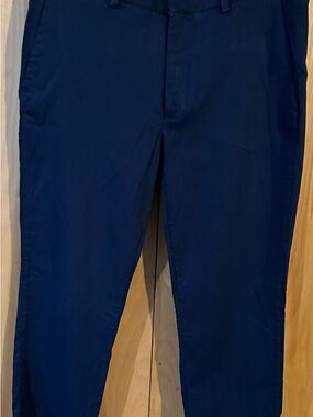 Zara Basic Women’s Navy Slack Pants - Classic Slim Fit Size 6